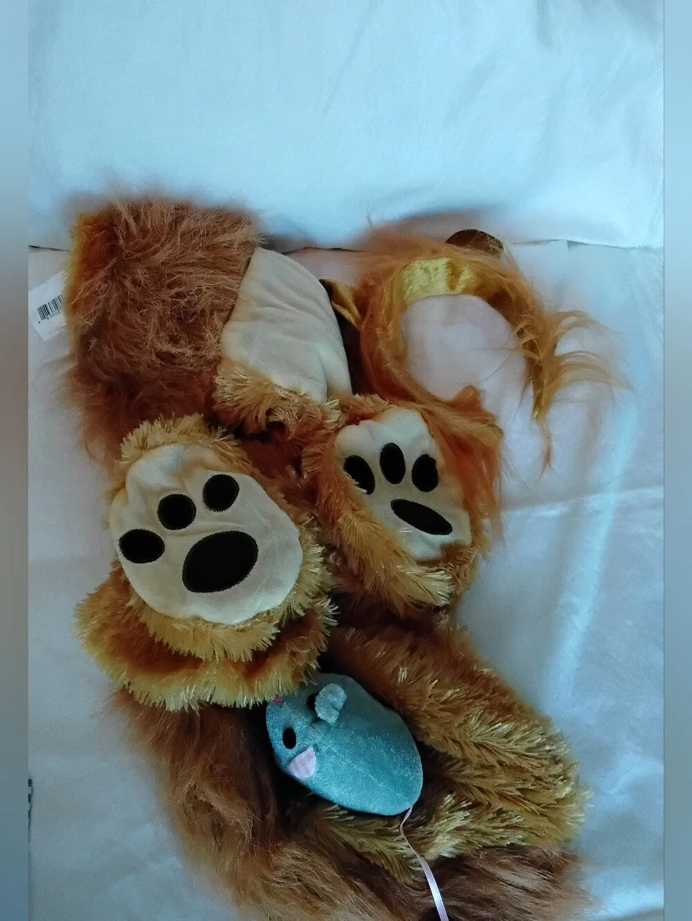 Noahs Ark Rubies Brown Plush Lion Cub Costume for Kids